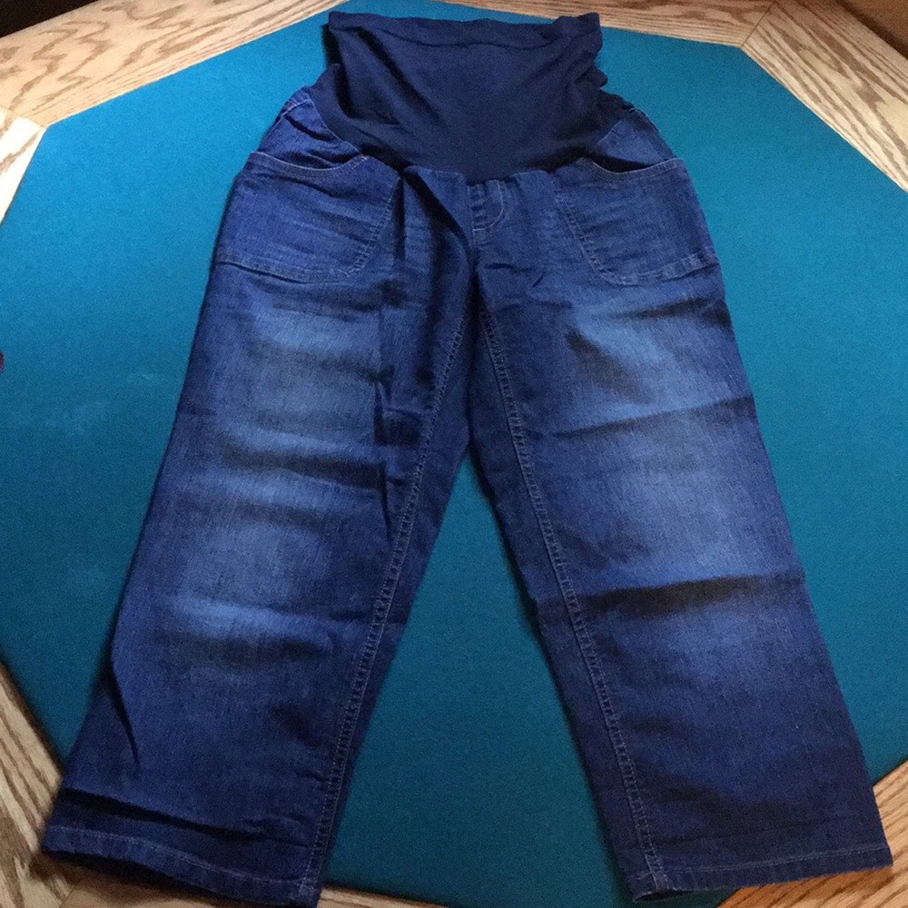 Maternity Capris Denim small
